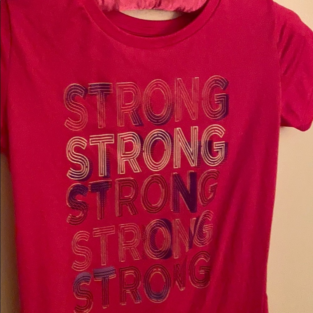 Pink Champion Workout Shirt